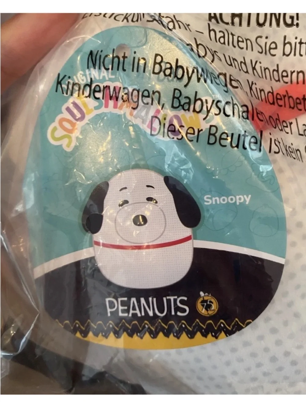 Squishmallows 8” Snoopy Dog Peanuts 75th Anniversary Comic Style Edition BNWT - Picture 9 of 9